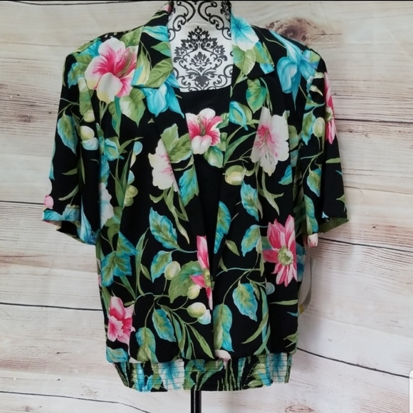 Alfred Dunner Tops - Alfred Dunner Floral Top/ Blouse Sz 20 NWT